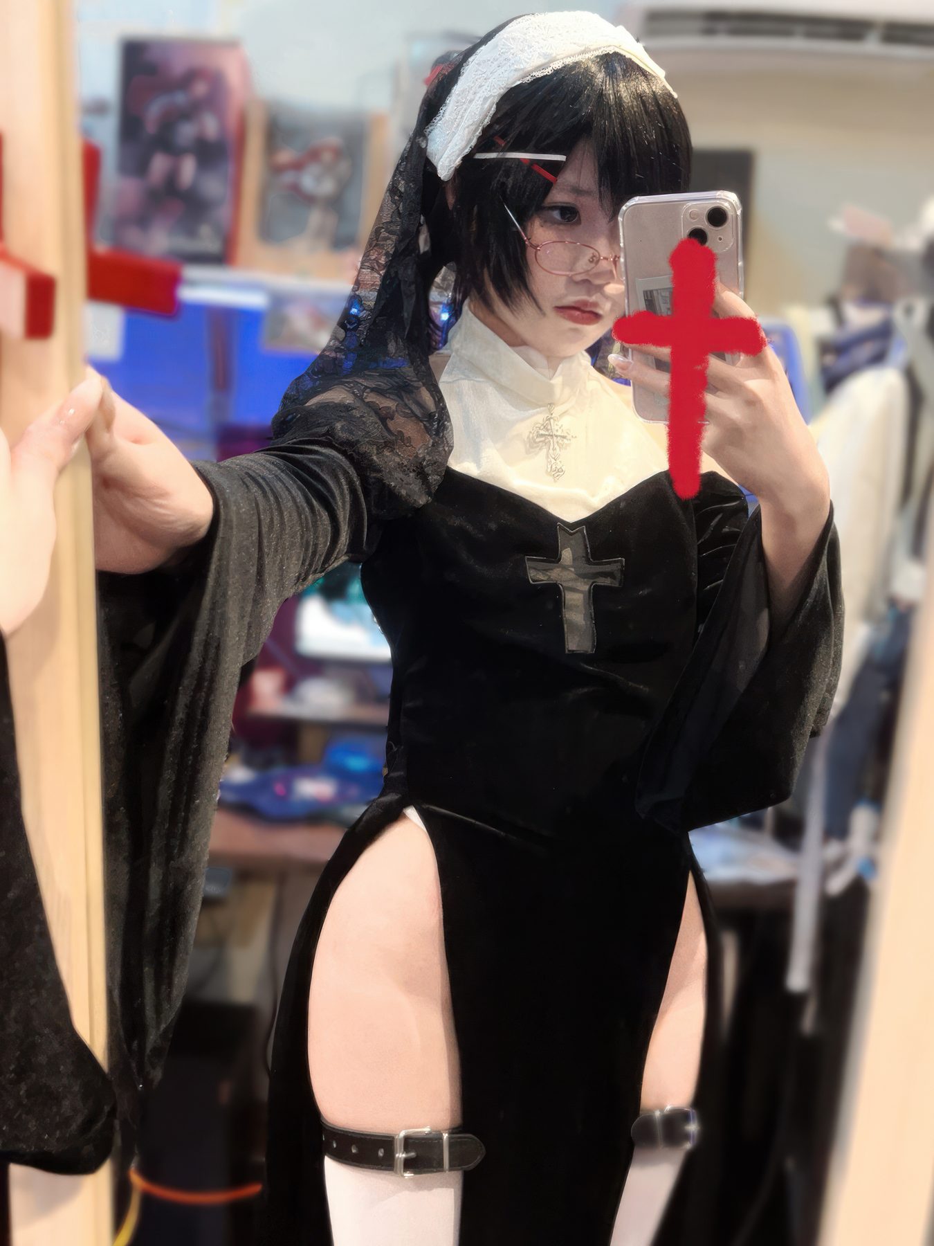清水凪 修女的祷告 COS写真