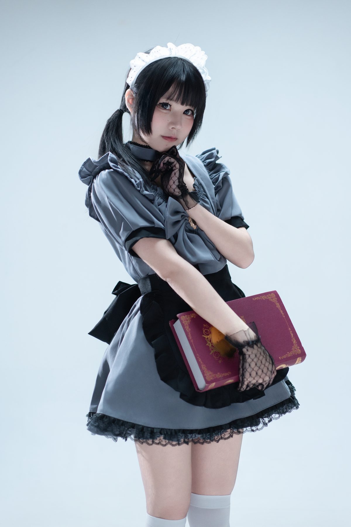 清水凪 cosplay写真_手提箱与灰色女仆合集 | 清水凪 COS手提箱与灰色女仆全套图包 [80P-831M]