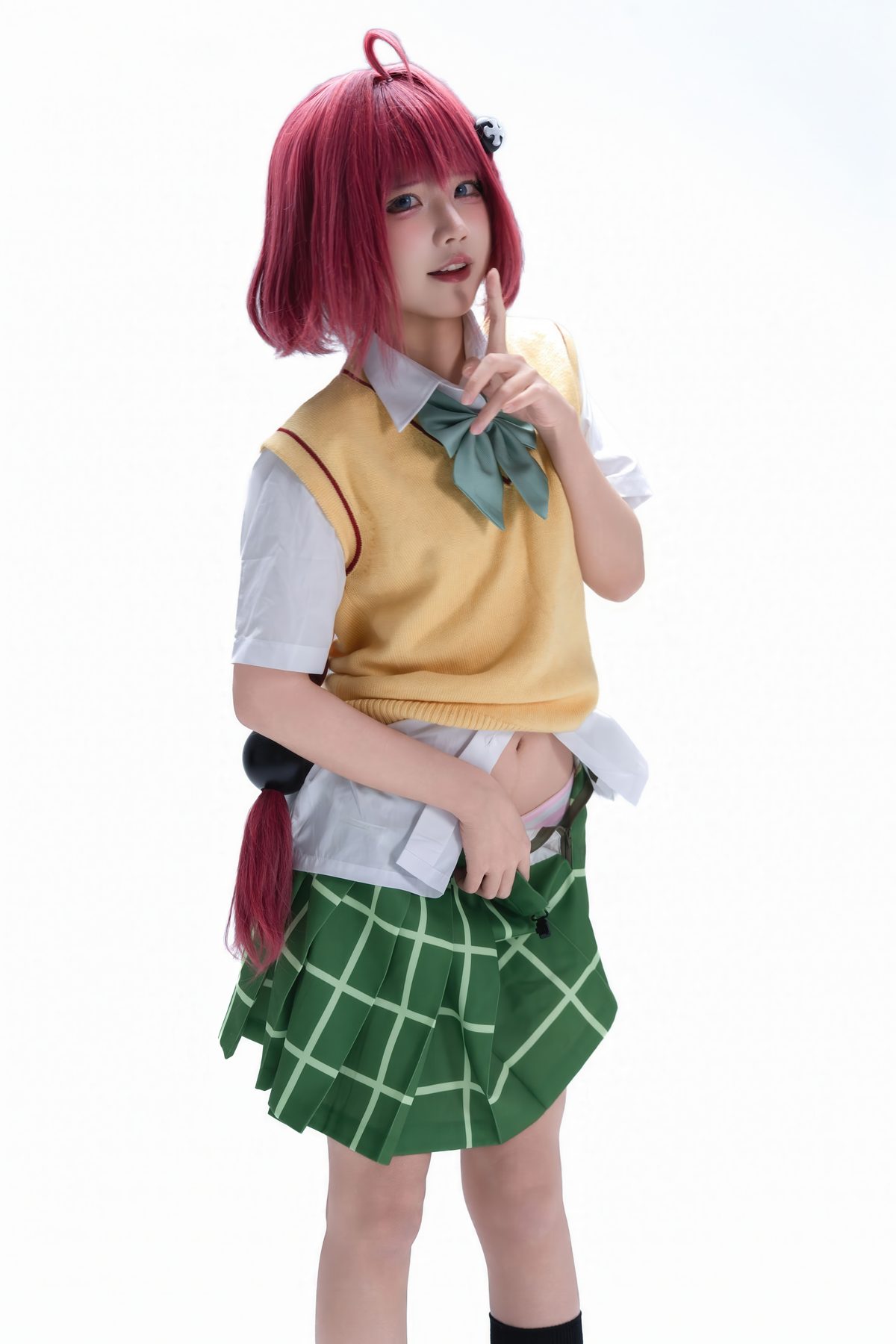 清水凪 cosplay写真_黑咲芽亚合集 | 清水凪 COS黑咲芽亚全套图包 [58P-321MB]