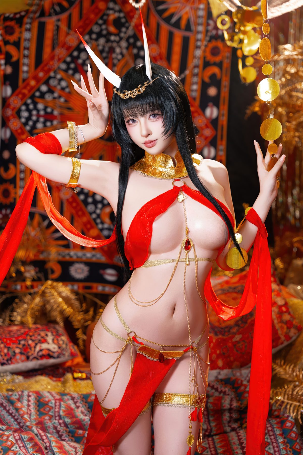 清水由乃 cosplay写真_碧蓝航线能代舞娘合集 | 清水由乃 COS能代舞娘全套图包 [59P2V-1.12GB]