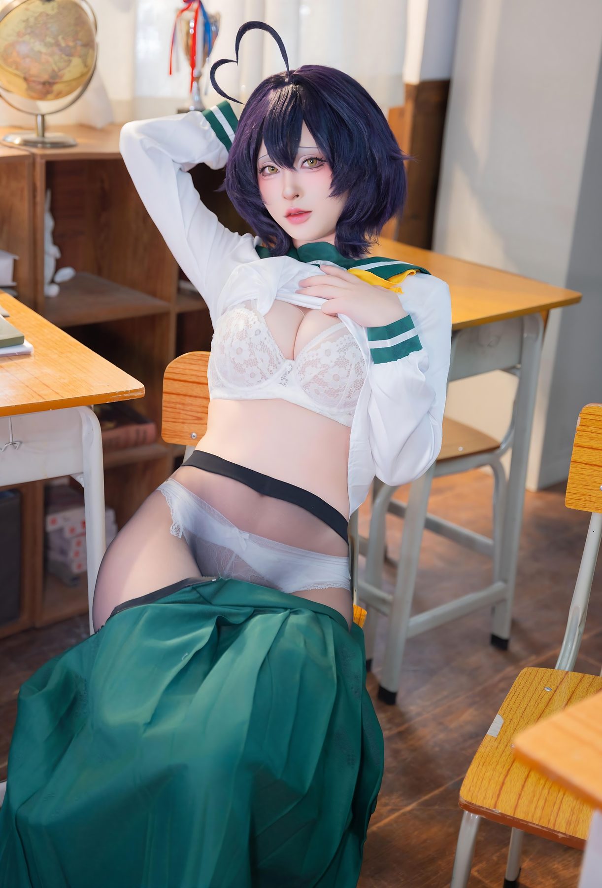 清水由乃 憧憬成为魔法少女 柊舞缇娜JK COS写真