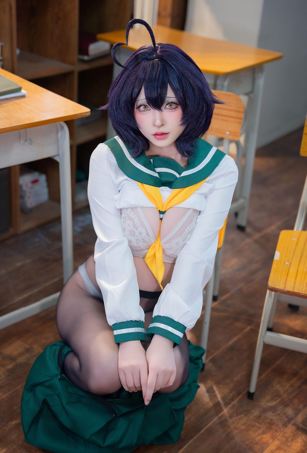 清水由乃 憧憬成为魔法少女 柊舞缇娜JK COS写真