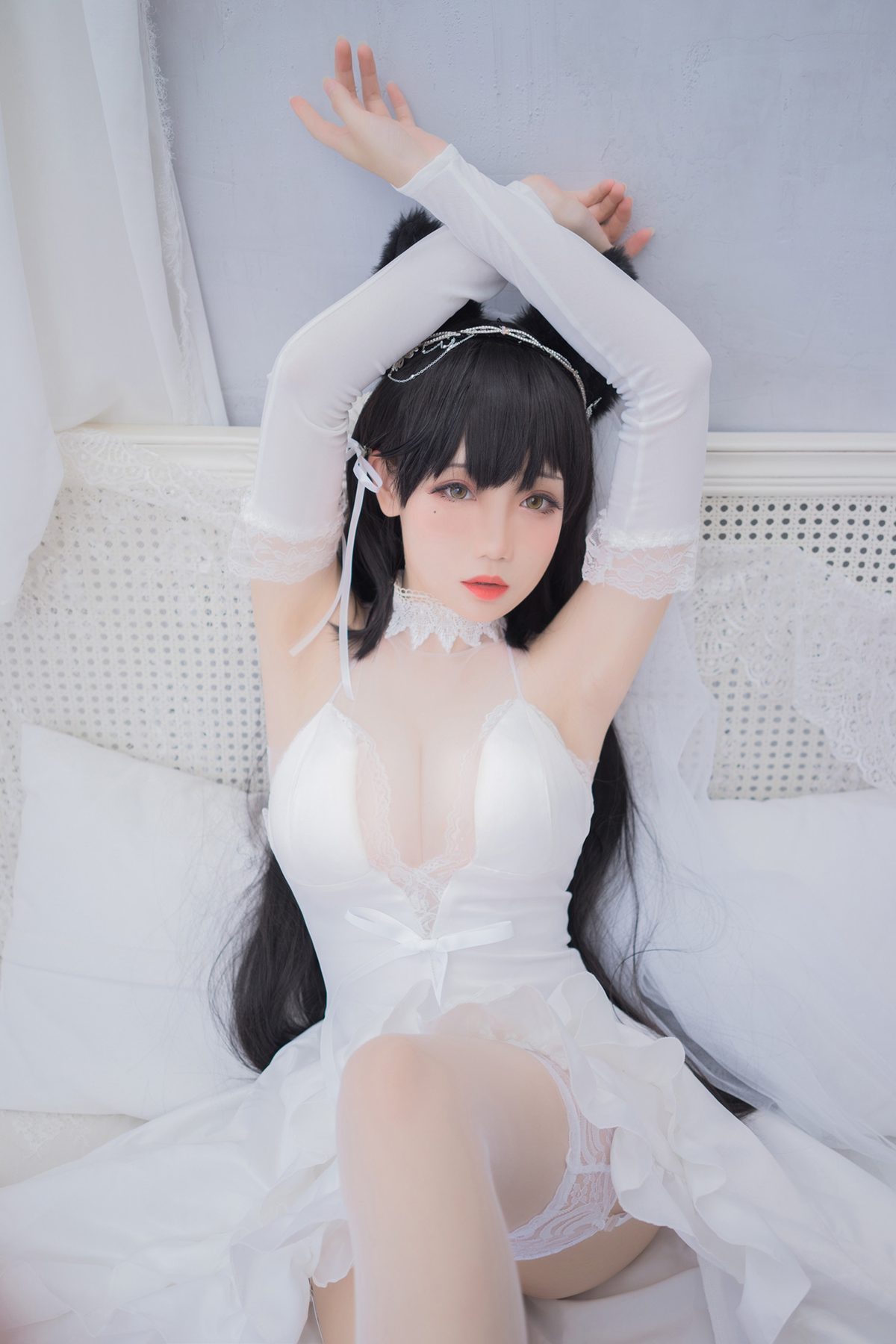 焖焖碳 碧蓝航线 爱宕花嫁 COS写真