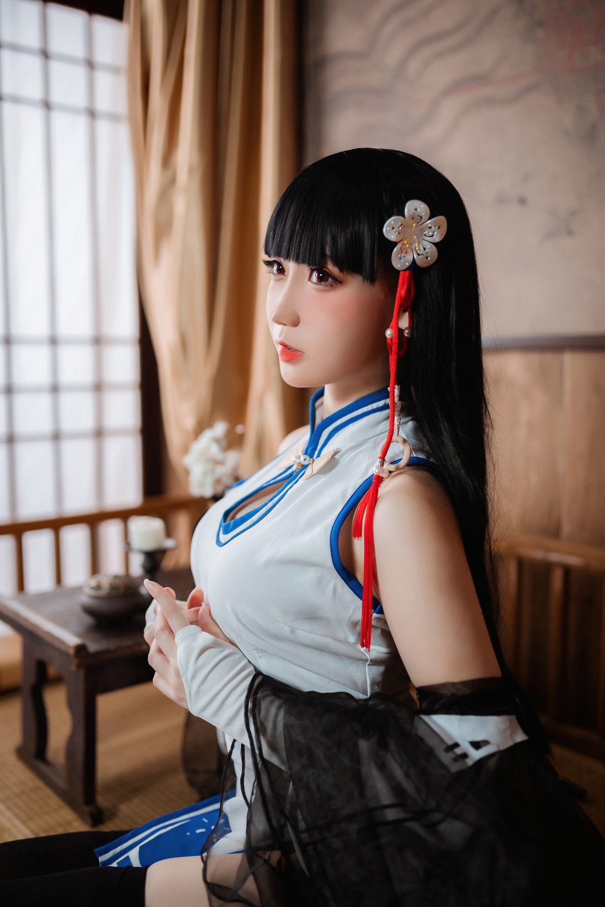 焖焖碳 cosplay写真_碧蓝航线逸仙合集 | 焖焖碳 COS逸仙全套图包 [23P-338MB]