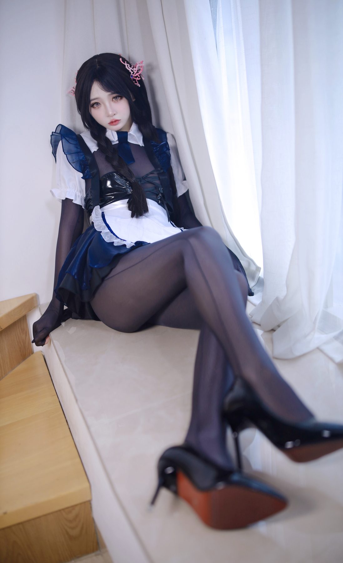 疯猫ss 七了个三 女仆特工 COS写真