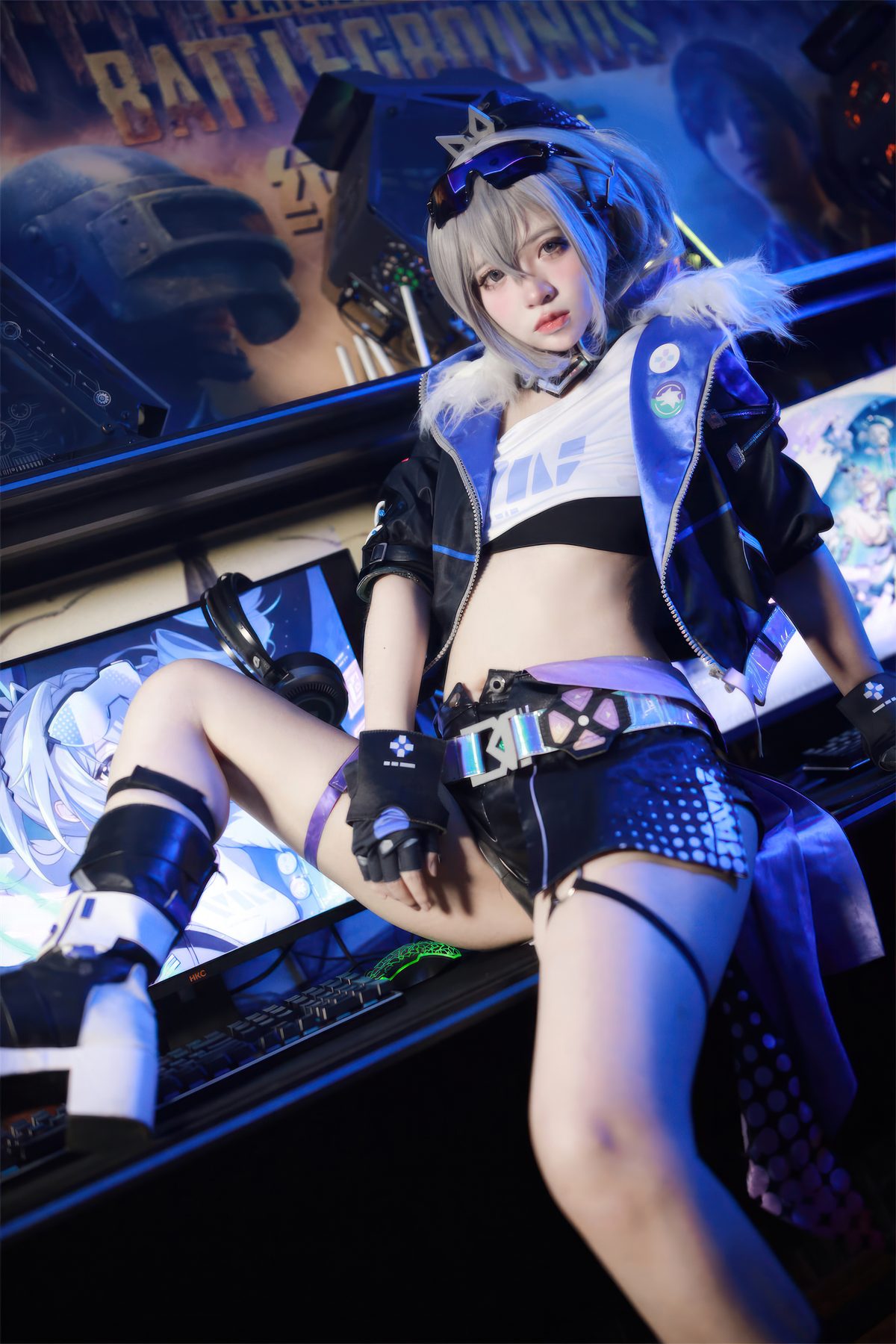 疯猫ss 少女衣橱 银狼 COS写真