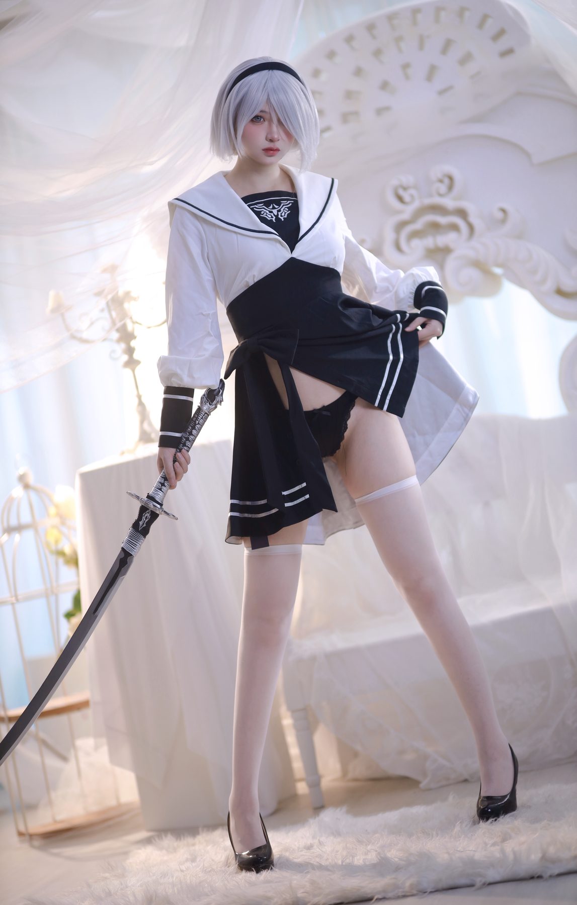 疯猫ss 2b 得物社 COS写真