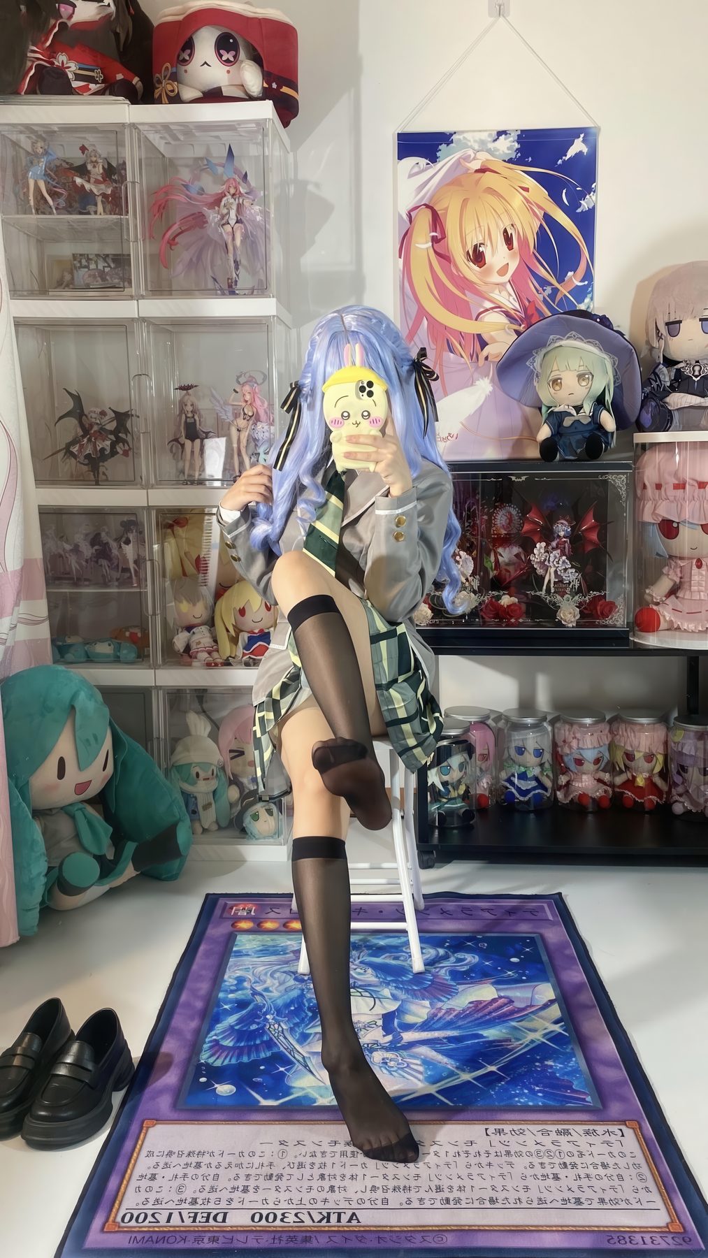 白栎Shirly cosplay写真_祥子校服合集 | 白栎Shirly COS祥子校服全套图包 [88P-1.98GB]