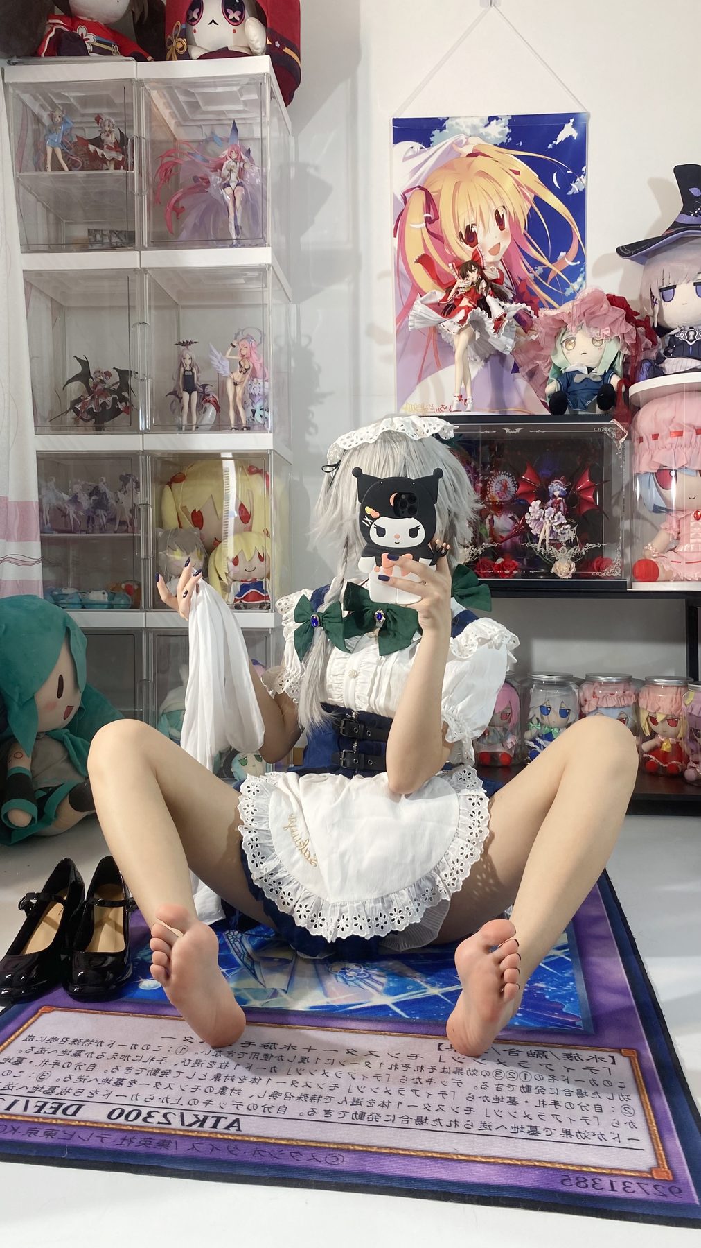 白栎Shirly cosplay写真_十六夜咲夜合集 | 白栎Shirly COS十六夜咲夜全套图包 [66P10V-1.91GB]