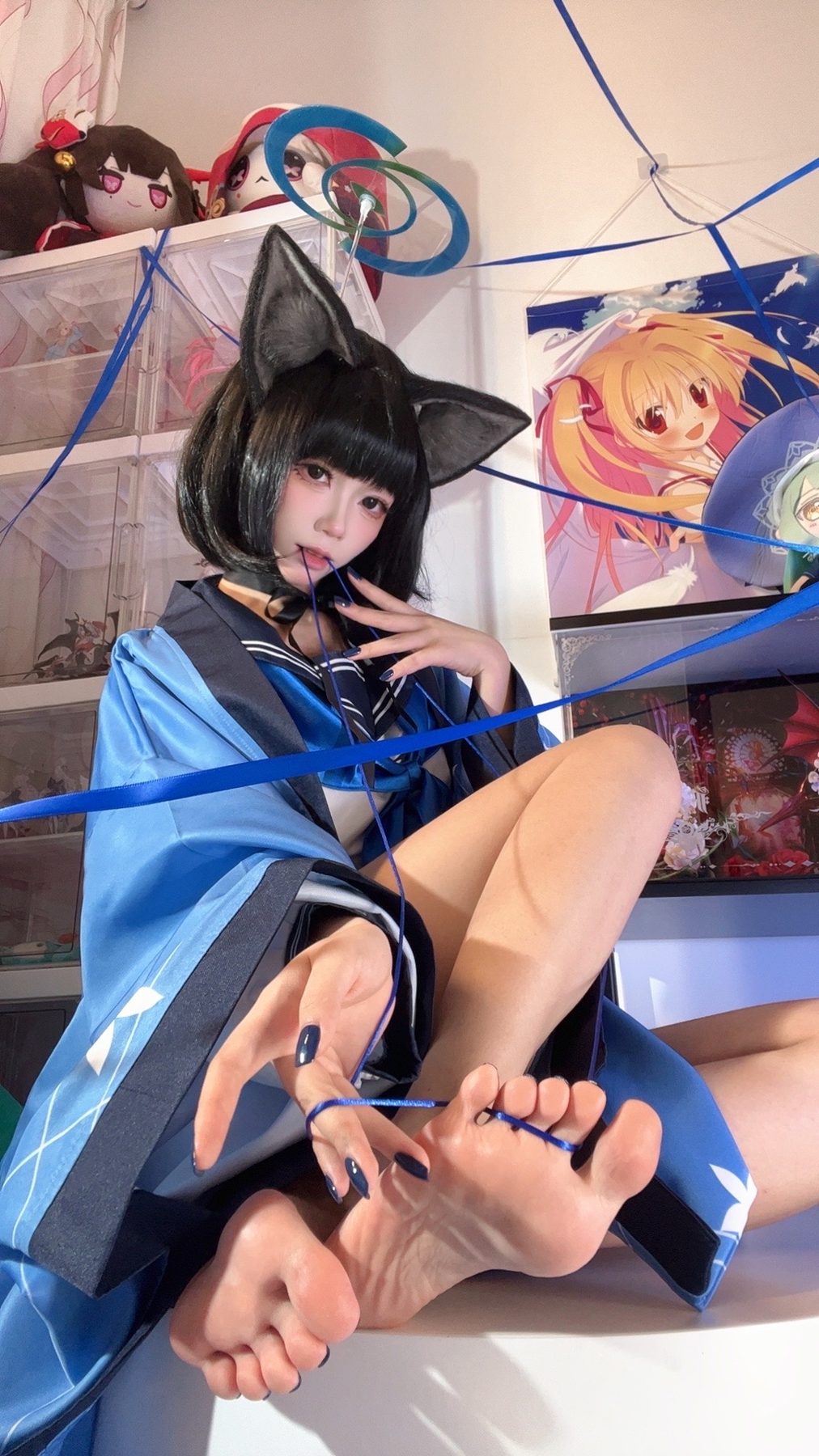 白栎Shirly 桐生桔梗 B COS写真