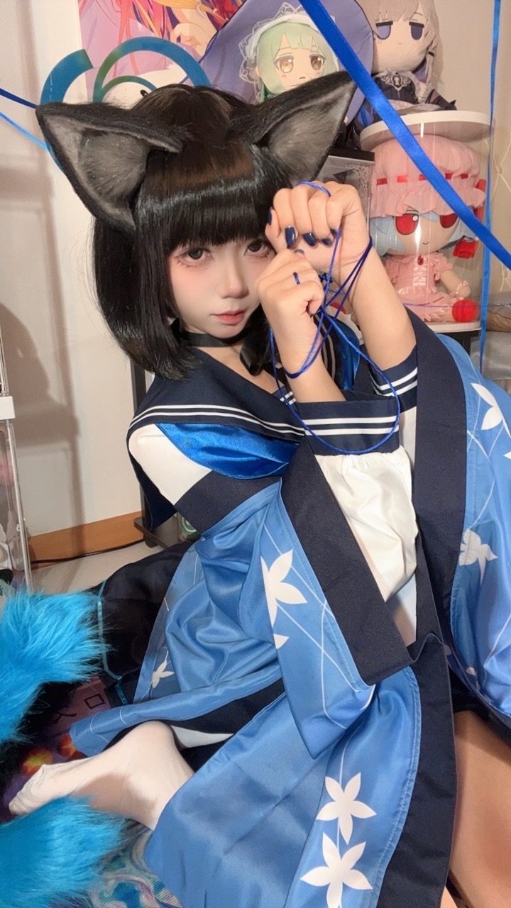 白栎Shirly 桐生桔梗 B COS写真
