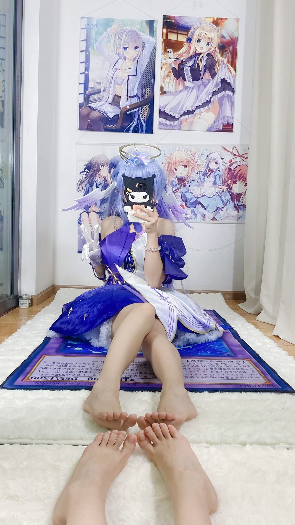 白栎Shirly cosplay写真_知更鸟合集 | 白栎Shirly COS知更鸟全套图包 [40P6V-151MB]
