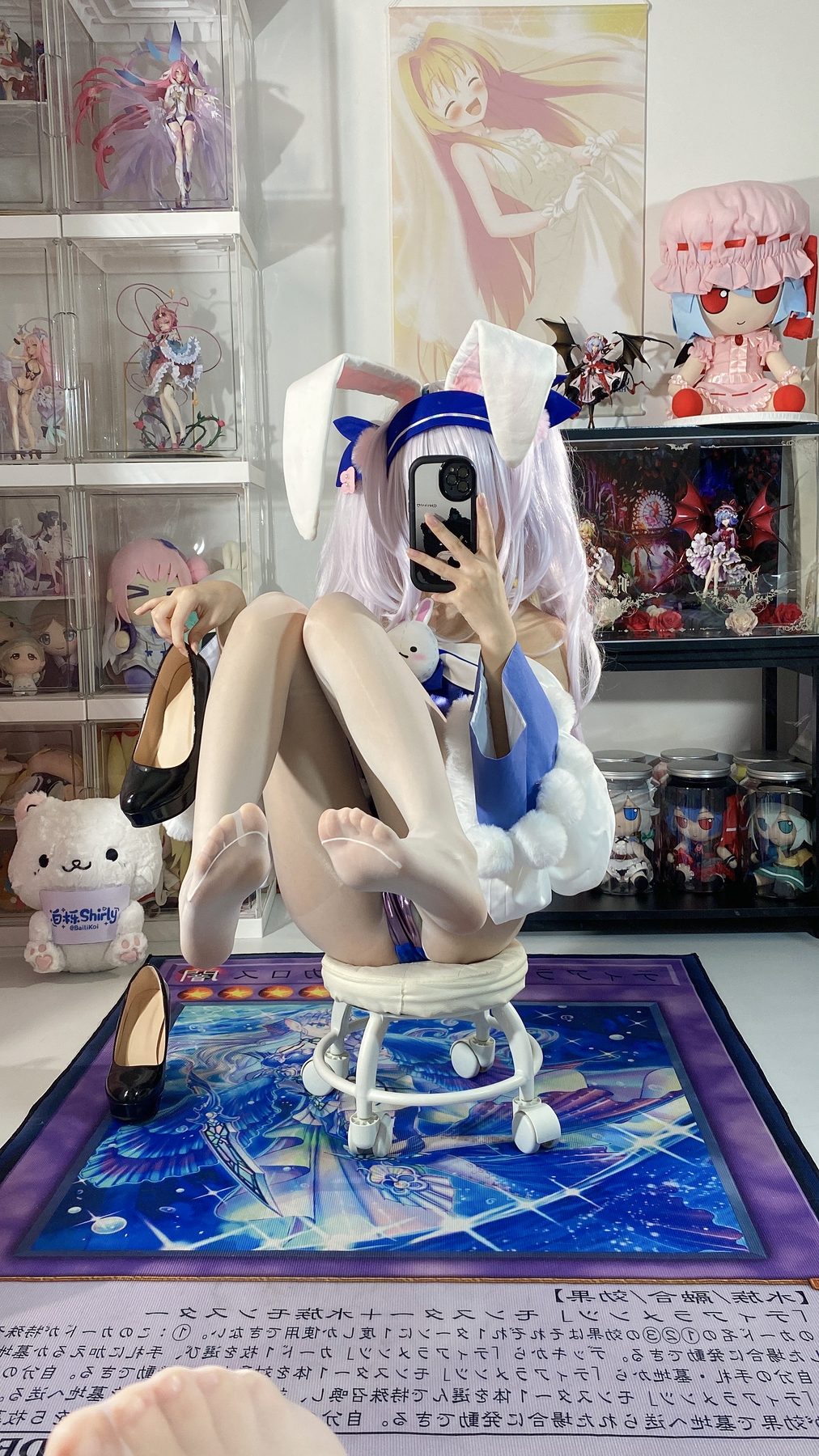 白栎Shirly 碧蓝航线 拉菲2兔子 COS写真