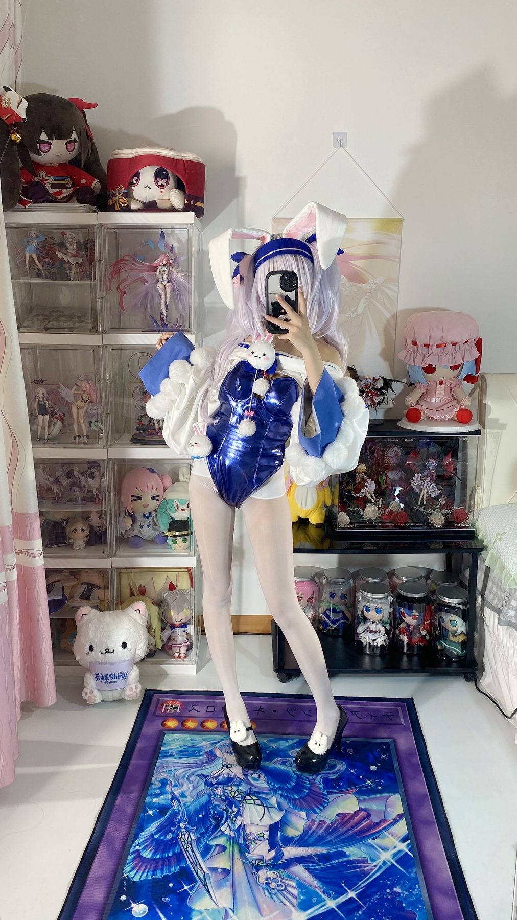 白栎Shirly 碧蓝航线 拉菲2兔子 COS写真