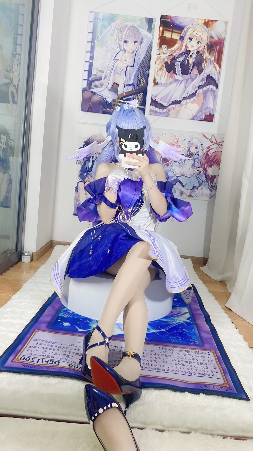 白栎Shirly cosplay写真_崩坏星穹铁道知更鸟合集 | 白栎Shirly COS知更鸟全套图包 [40P6V-152MB]