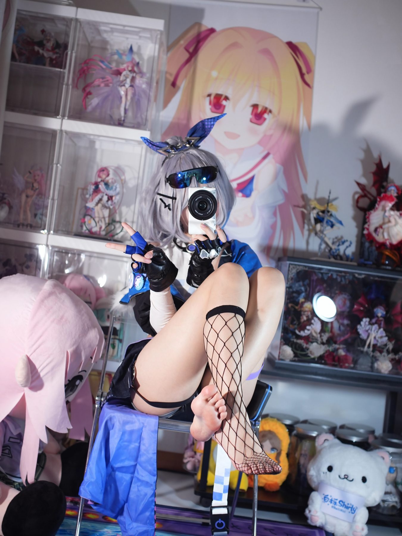 白栎Shirly 崩坏·星穹铁道 银狼 COS写真