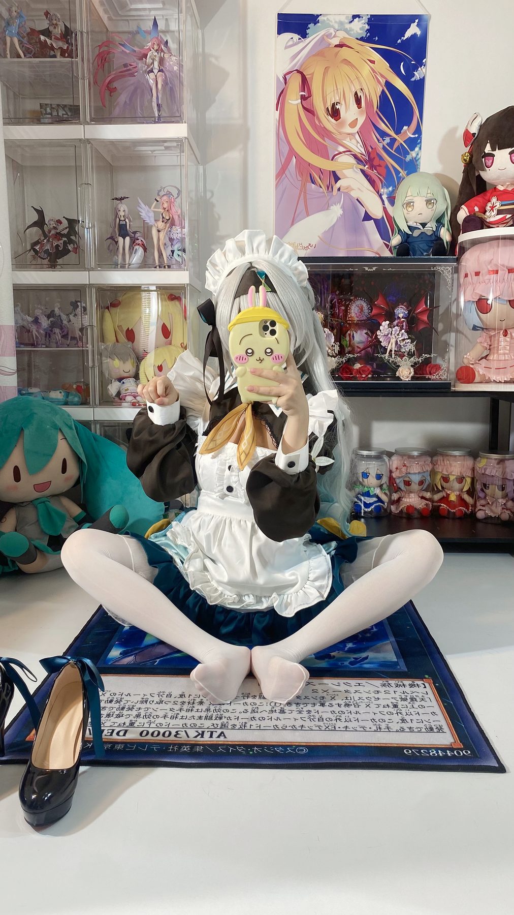 白栎Shirly 崩坏：星穹铁道 流萤女仆 66P8V 1 COS写真
