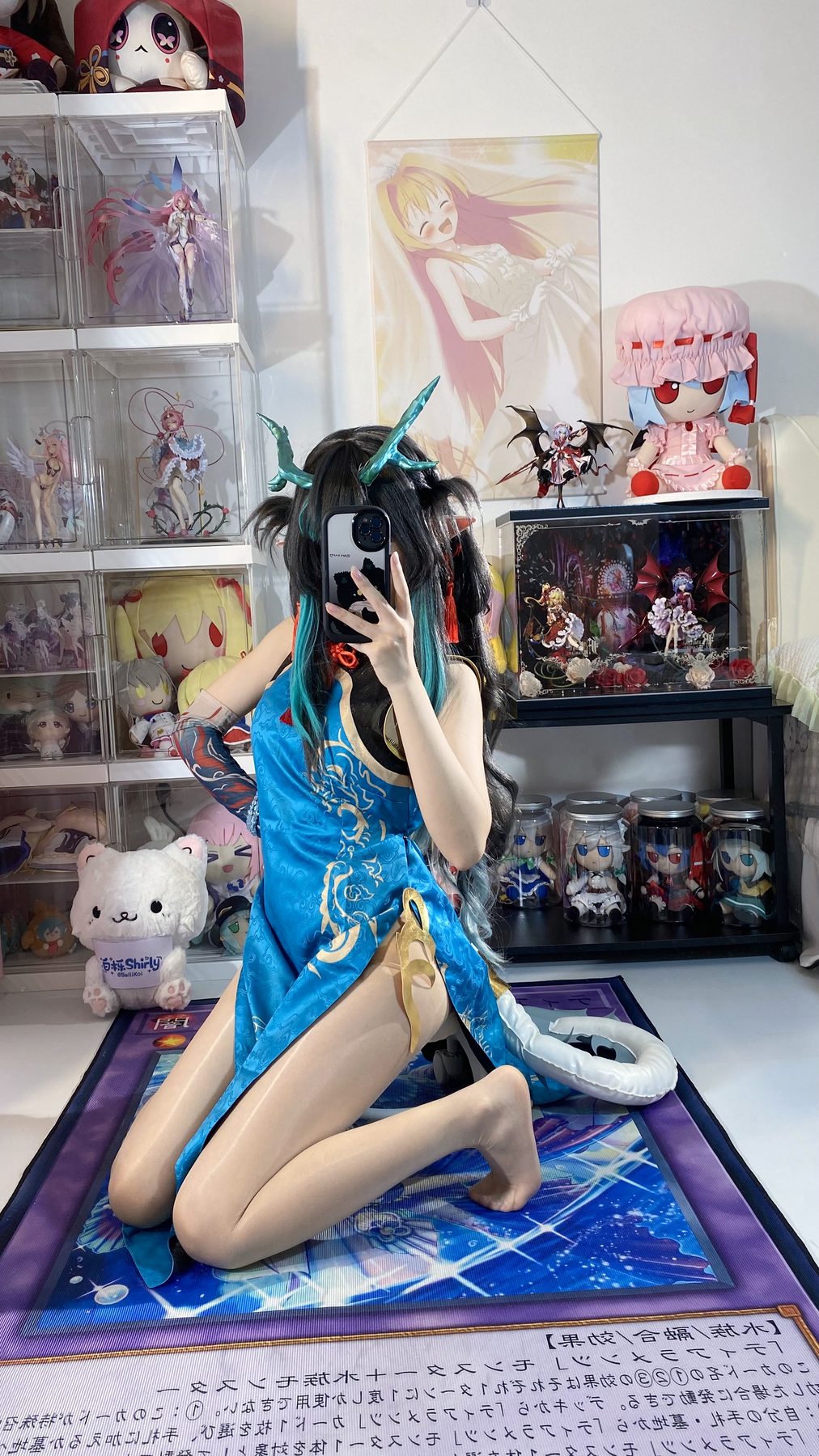 白栎shirly cosplay写真_明日方舟夕 夕染尘烟合集 | 白栎shirly COS明日方舟夕全套图包 [65P13V-14GB]