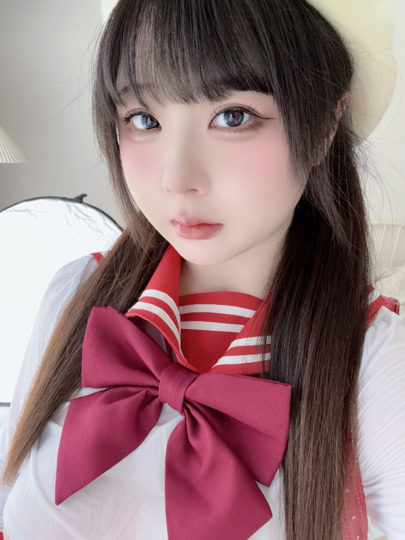 皮皮奶可可爱了啦 cosplay写真_JK红书包合集 | 皮皮奶可可爱了啦 COS JK红书包全套图包 [47P-1.30GB]
