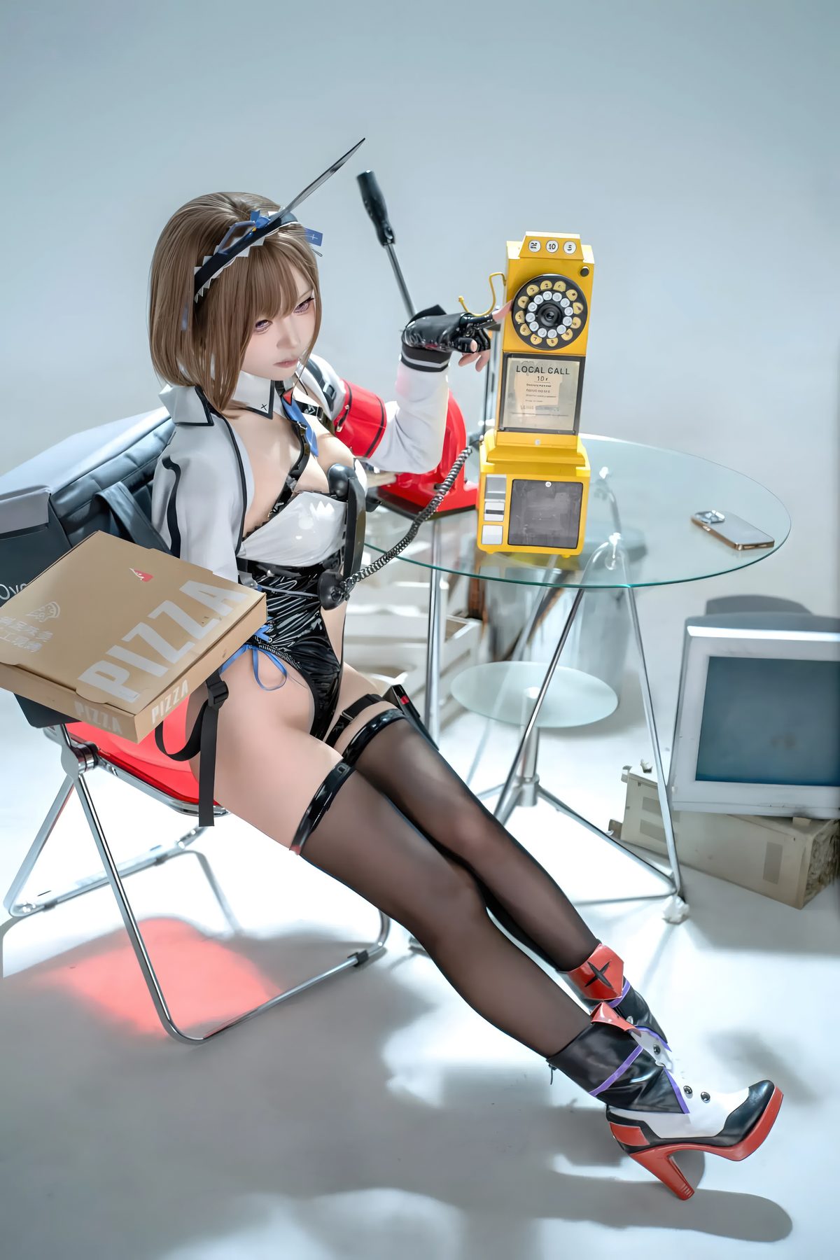 矢量鱼 外卖兔女郎·小葵 COS写真