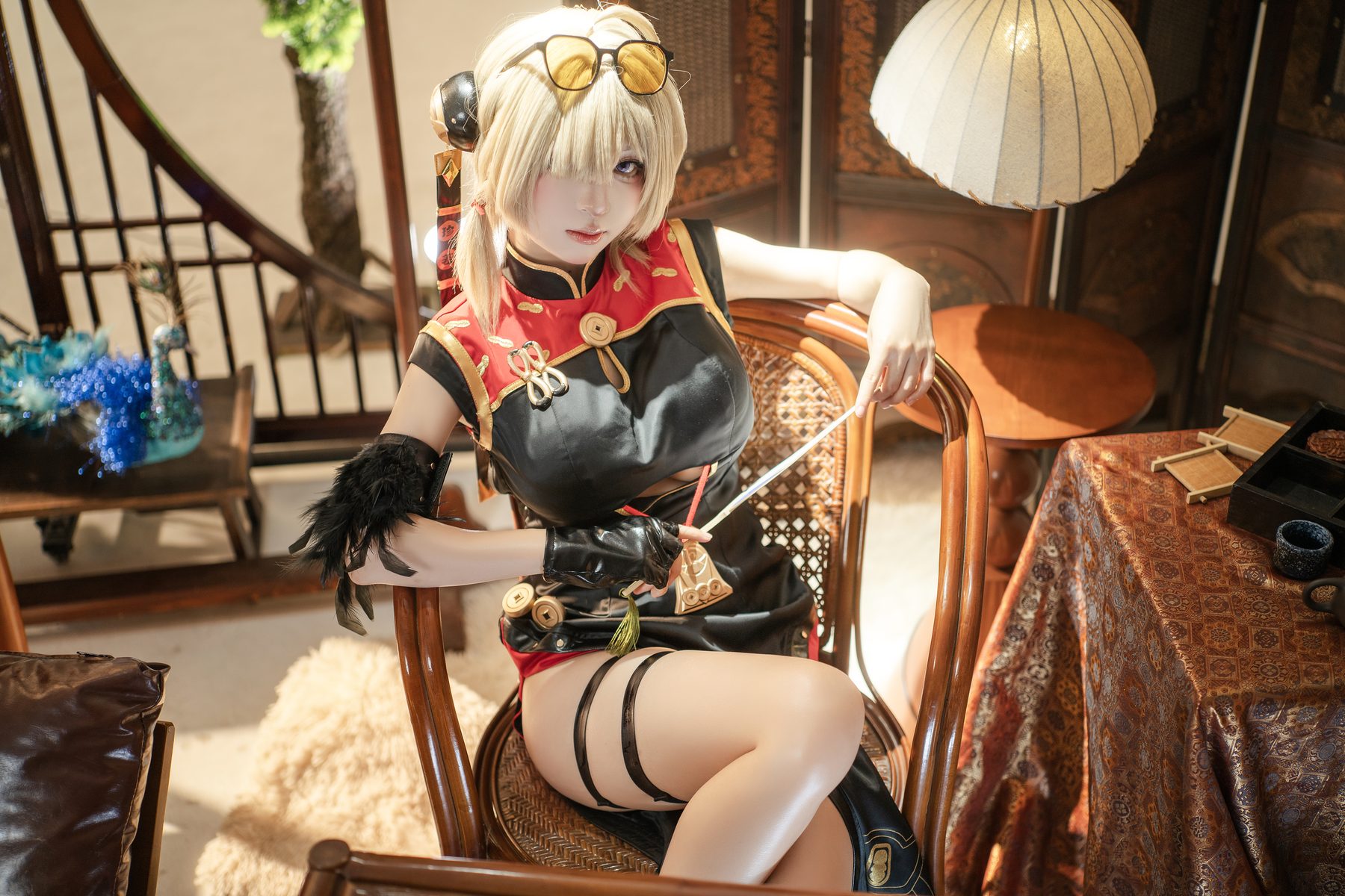 矢量鱼 红豆 COS写真