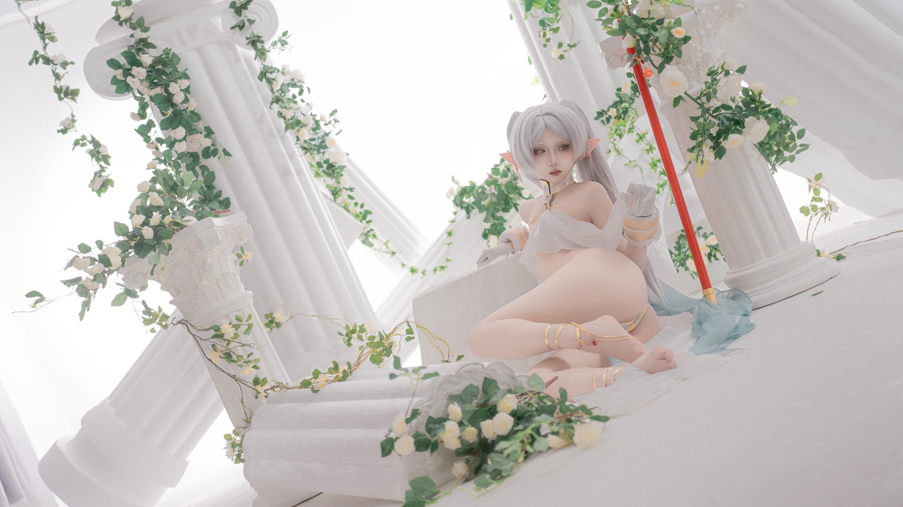 纸悦Etsu ko 葬送的芙莉莲 芙莉莲 舞娘 COS写真
