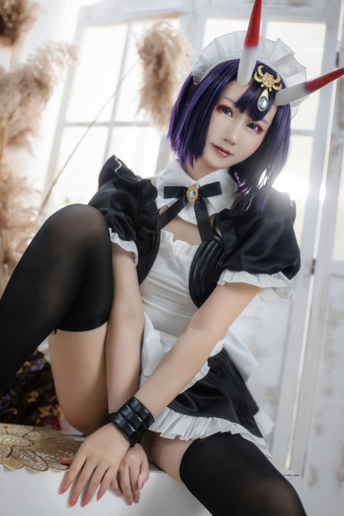 羽生三未 FGO 酒吞童子女仆 COS写真