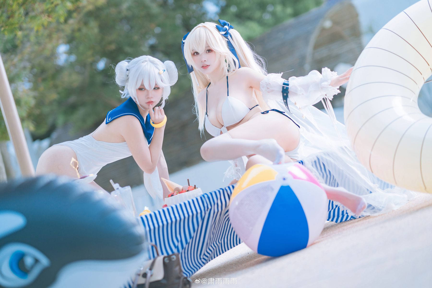 肃雨雨雨 &G44不会受伤 阿黛尔亚德 清凉一夏 COS写真