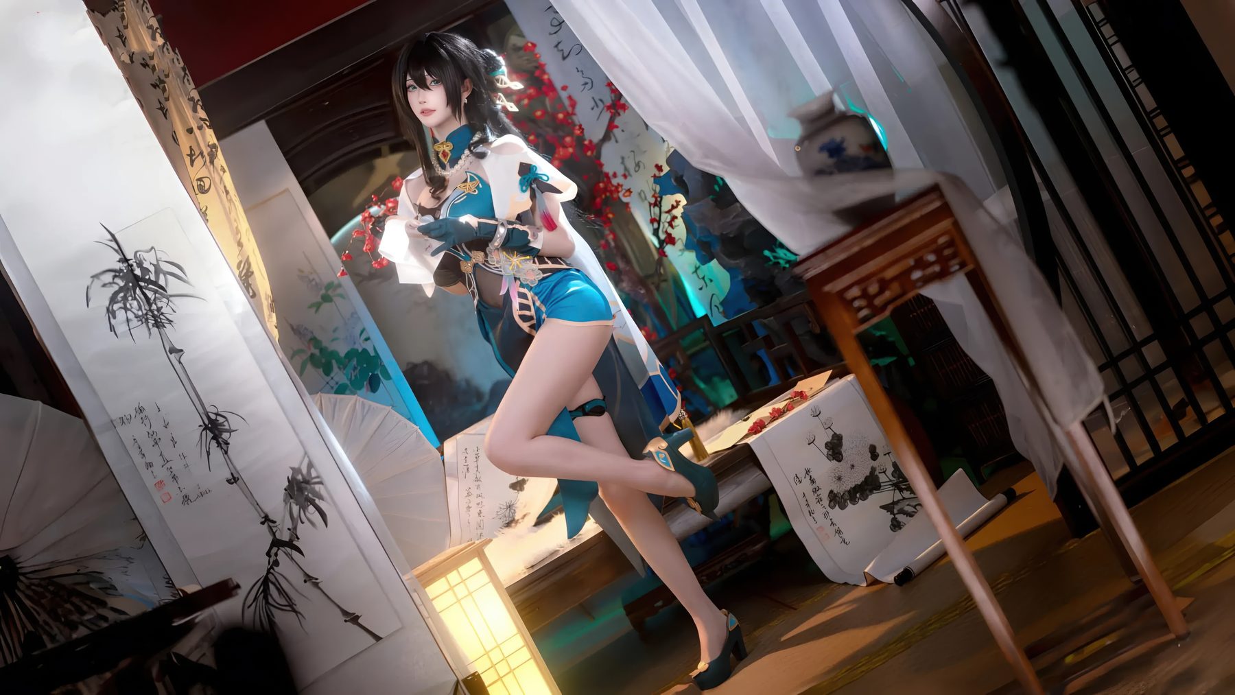 花兮 honoka 崩坏·星穹铁道 阮·梅 COS写真