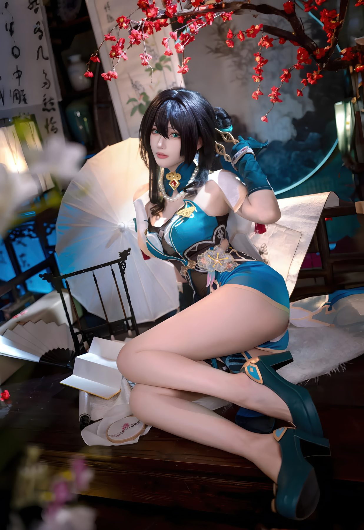 花兮 cosplay写真_崩坏·星穹铁道 阮·梅合集 | 花兮 COS阮·梅全套图包 [12P-66MB]