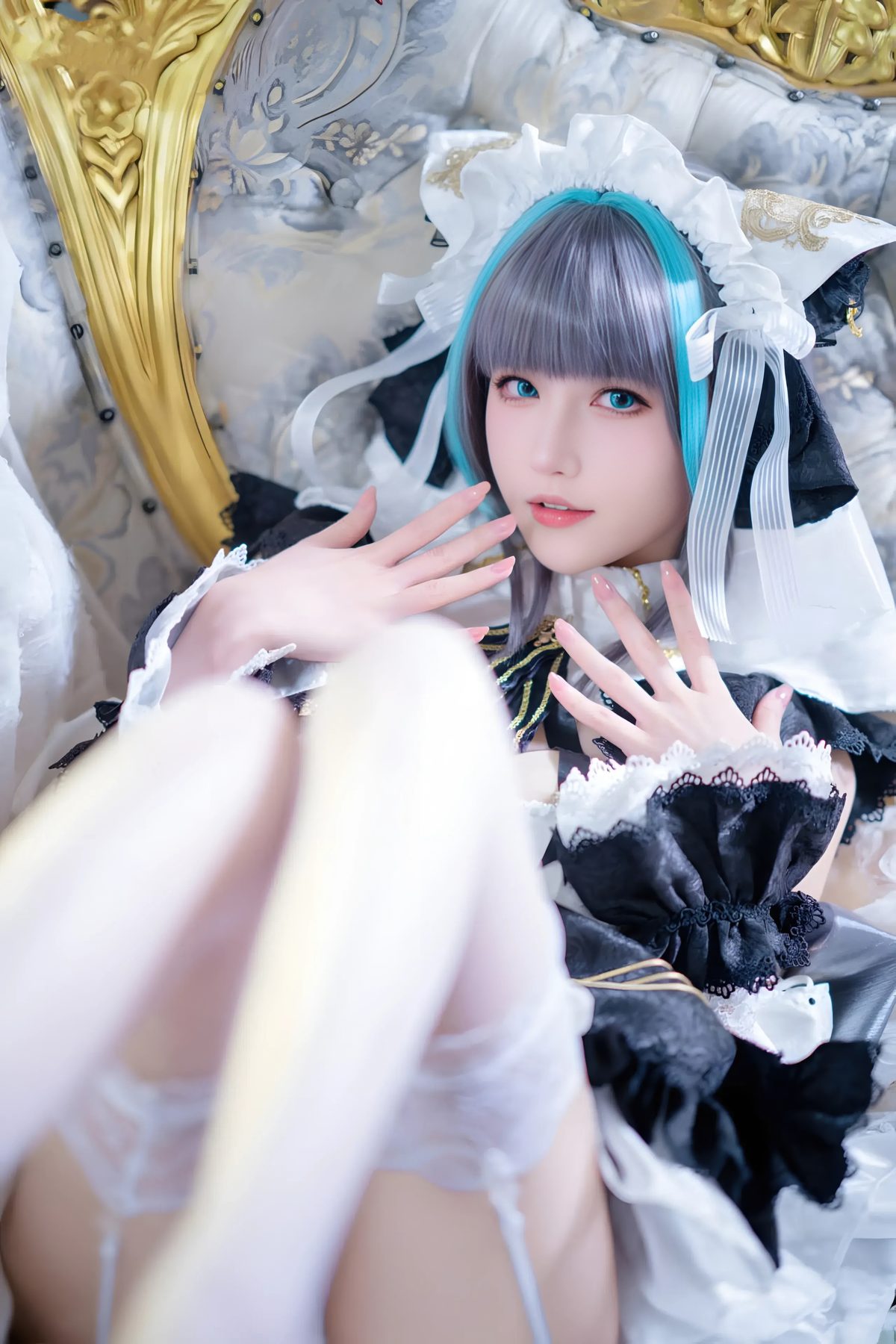 花兮 honoka 碧蓝航线 柴郡 原皮 COS写真
