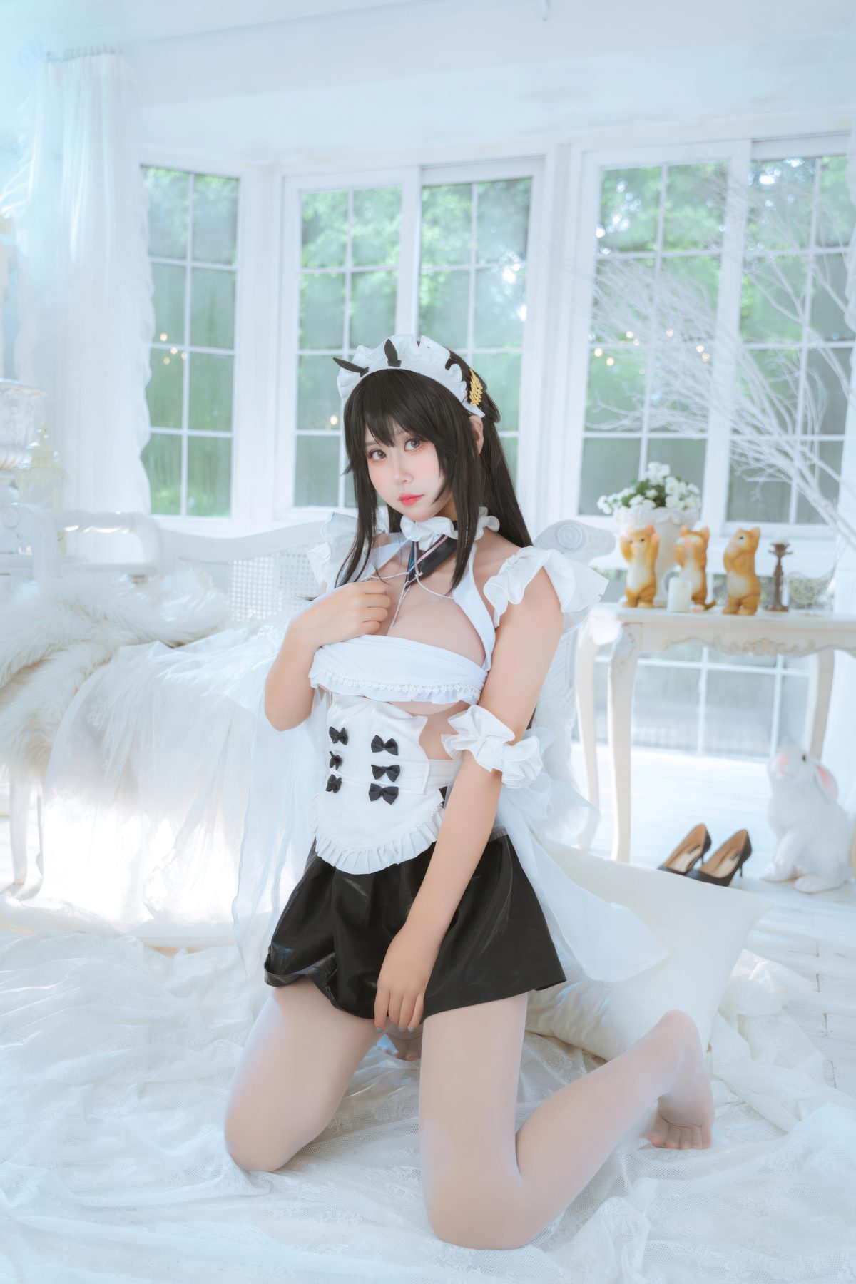 萌芽儿o0 碧蓝航线 不挠 女仆 COS写真
