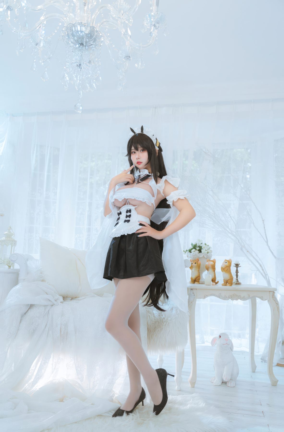 萌芽儿o0 碧蓝航线 不挠 女仆 COS写真