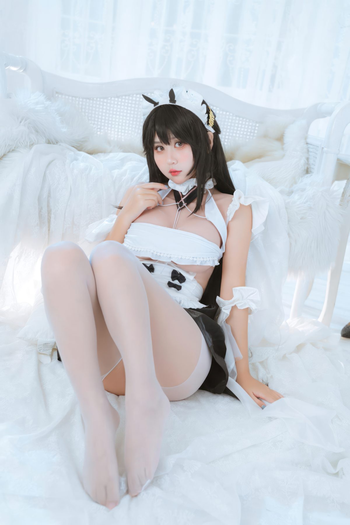 萌芽儿o0 碧蓝航线 不挠 女仆 COS写真
