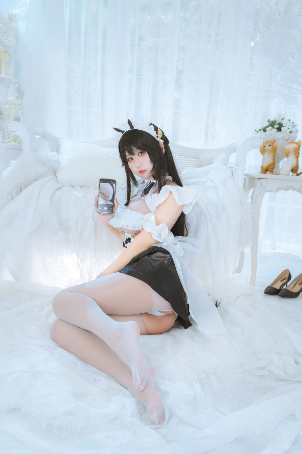 萌芽儿o0 碧蓝航线 不挠 女仆 COS写真