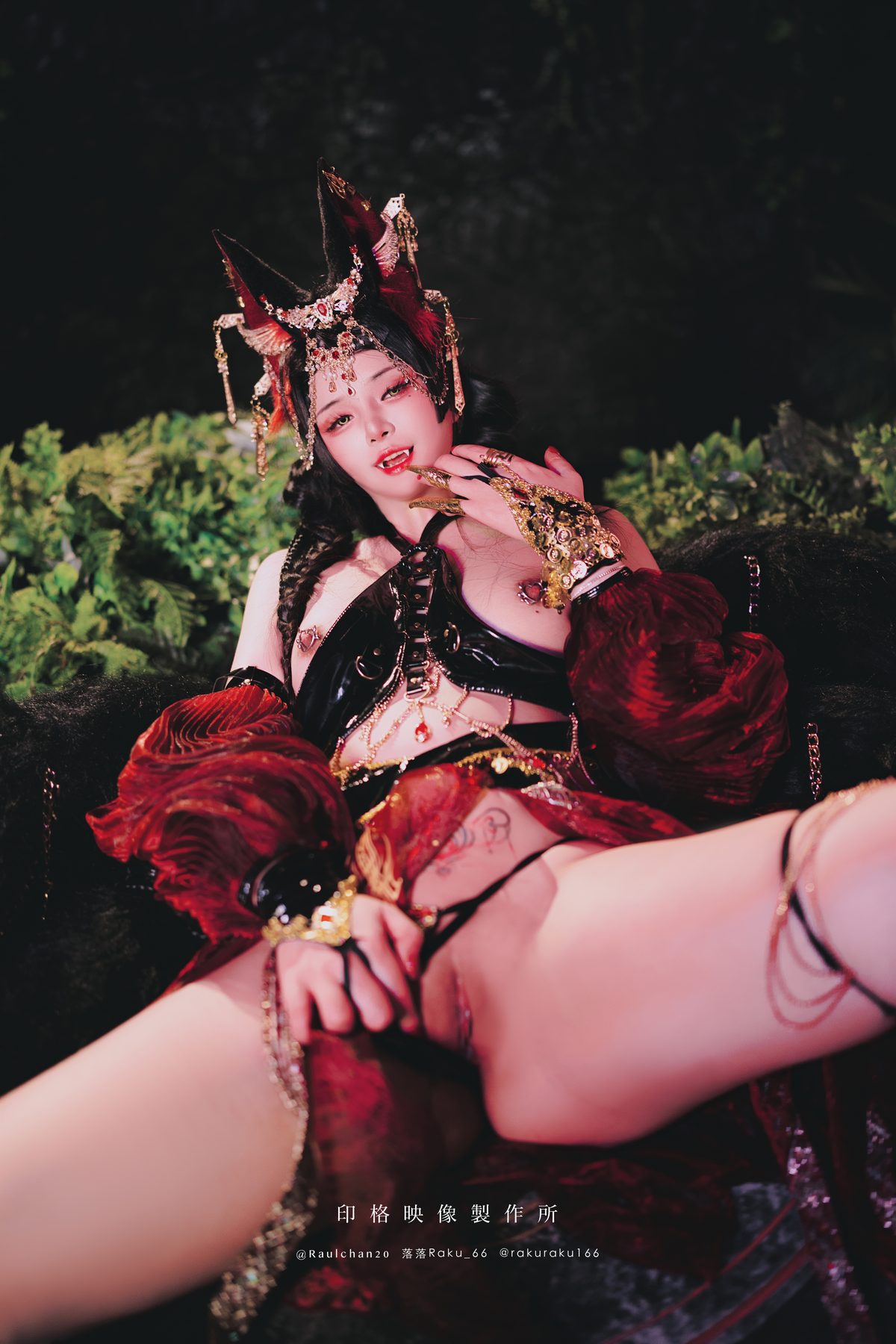 落落Raku 宵暗神乐 COS写真