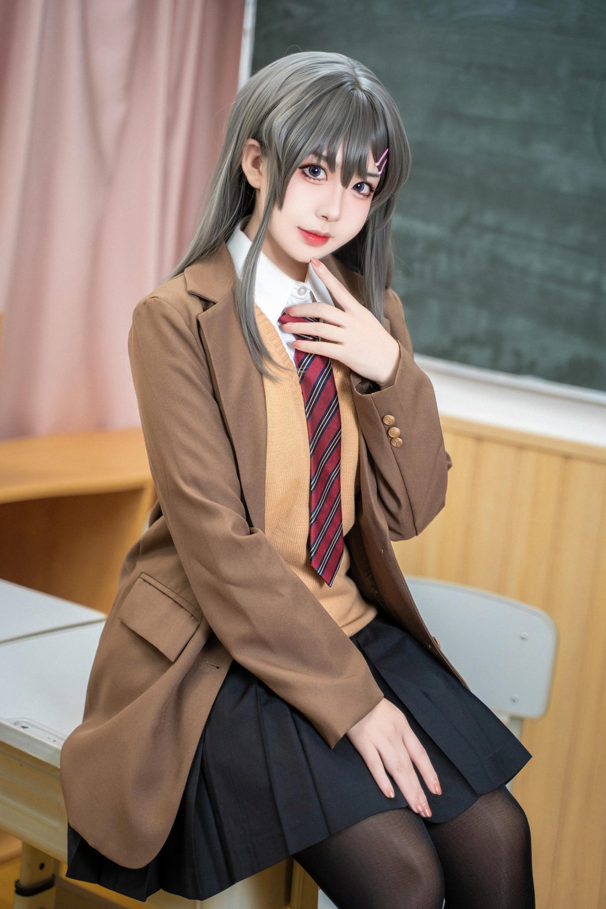 虎森森 樱岛麻衣 COS写真