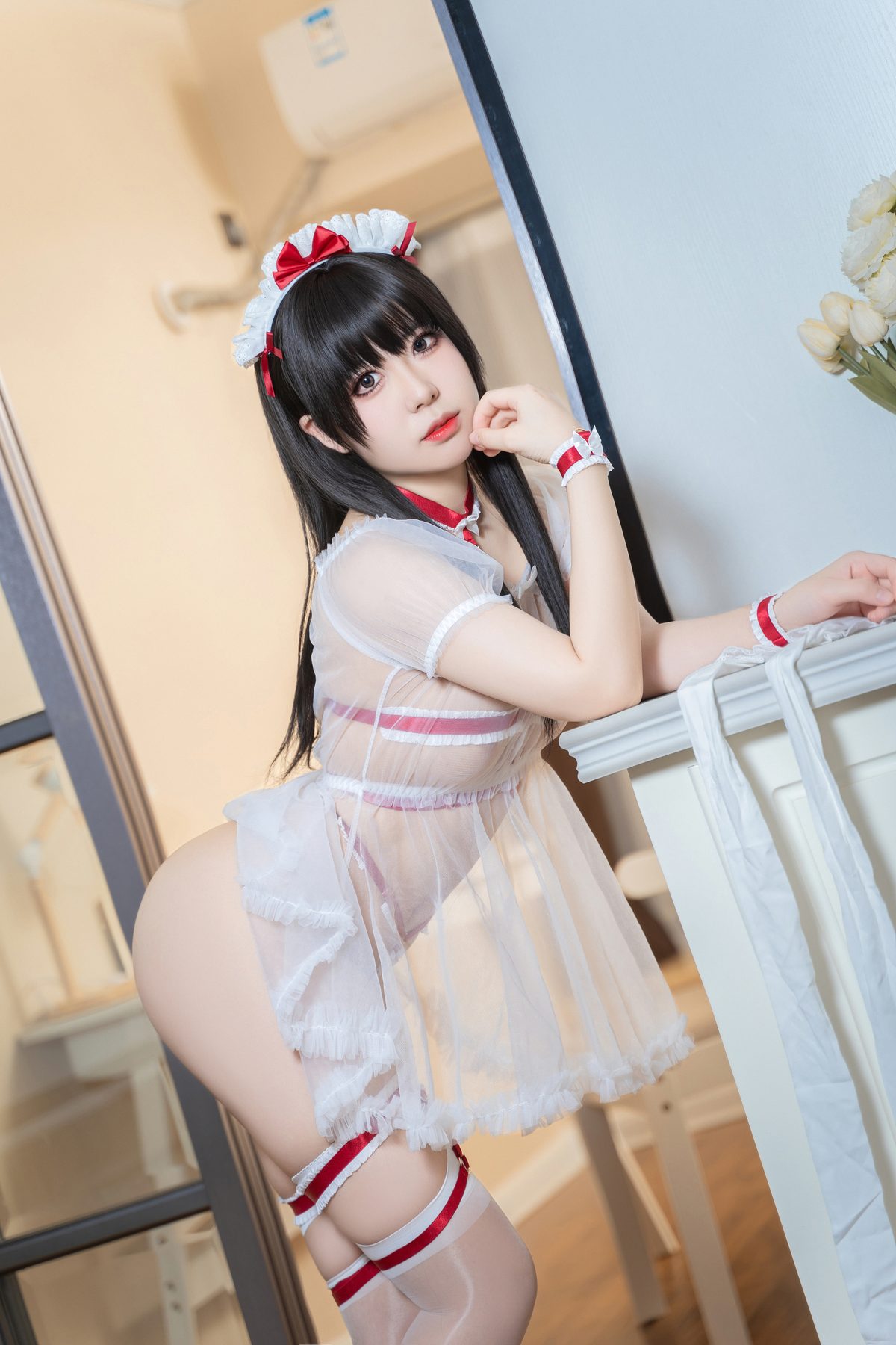 虎森森 熊熊女仆 COS写真