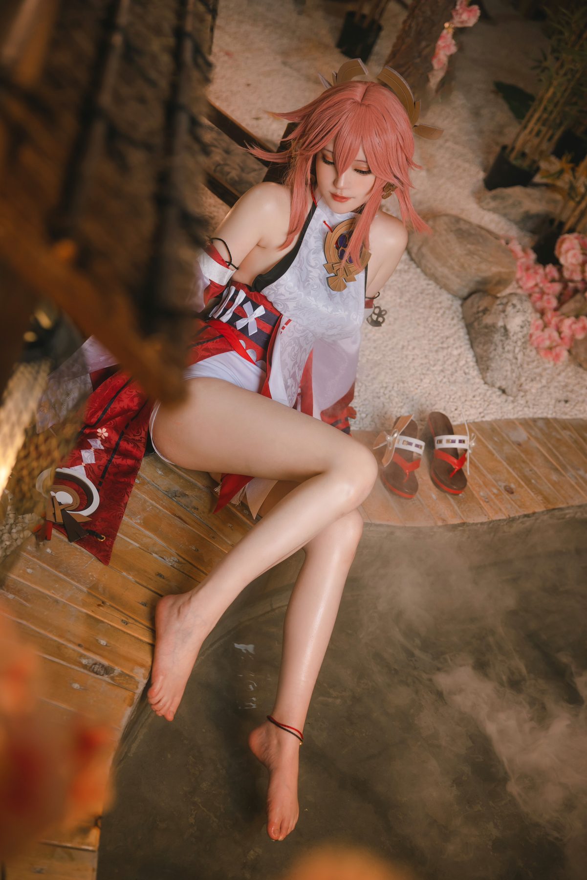 蛋黄mayo cosplay写真_八重神子合集 | 蛋黄mayo COS八重神子全套图包 [34P-209MB]