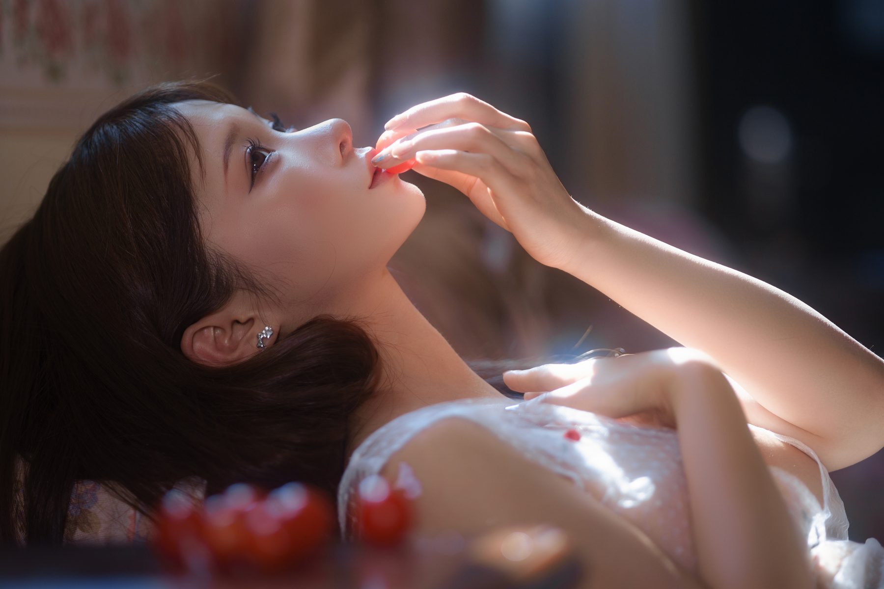 蠢沫沫 午后樱眠 COS写真
