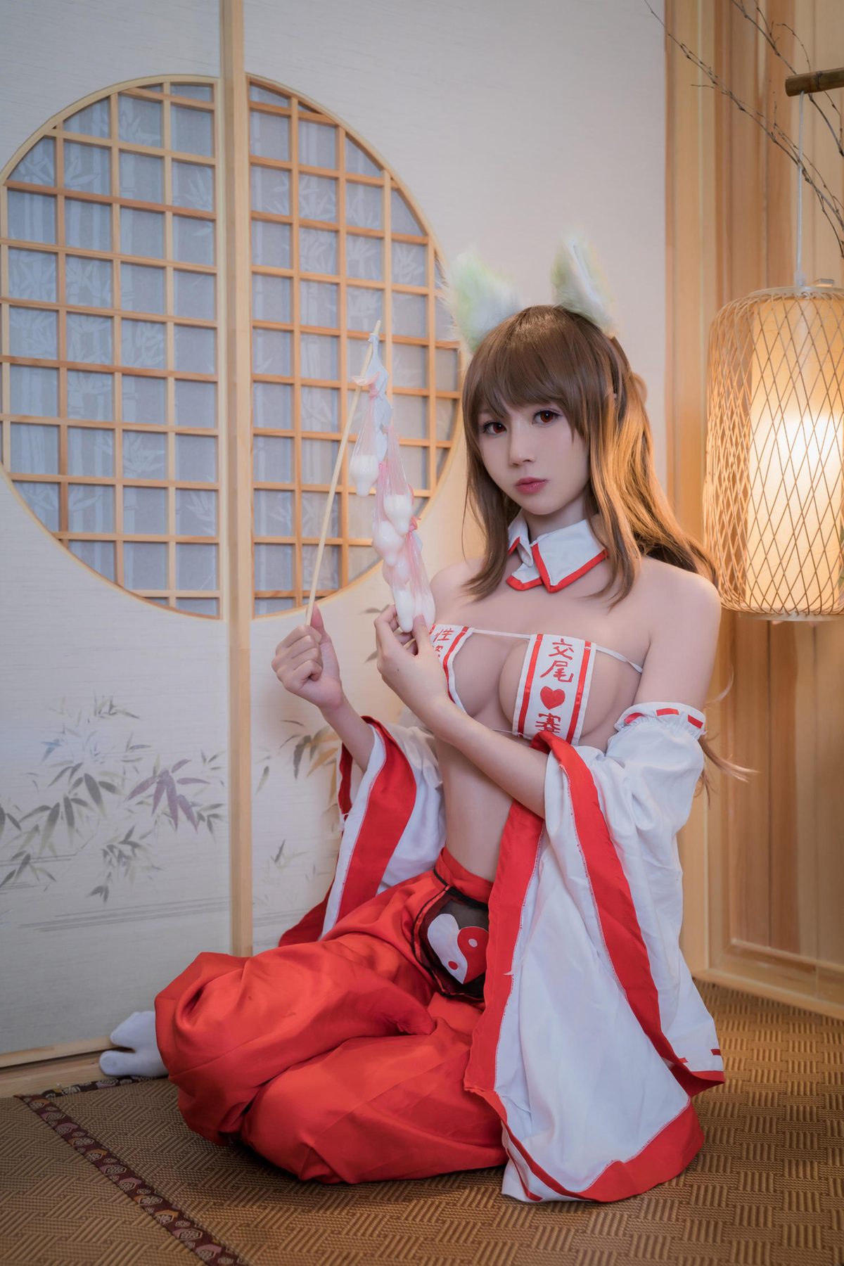 西园寺南歌 巫女本3套 COS写真