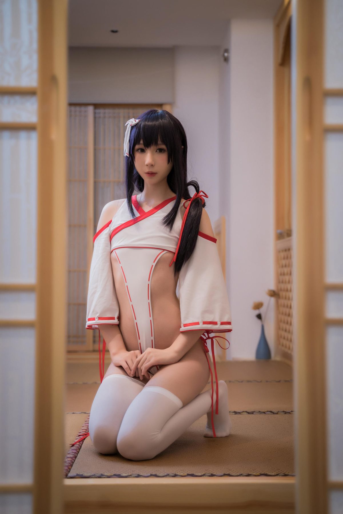 西园寺南歌 巫女本3套 COS写真