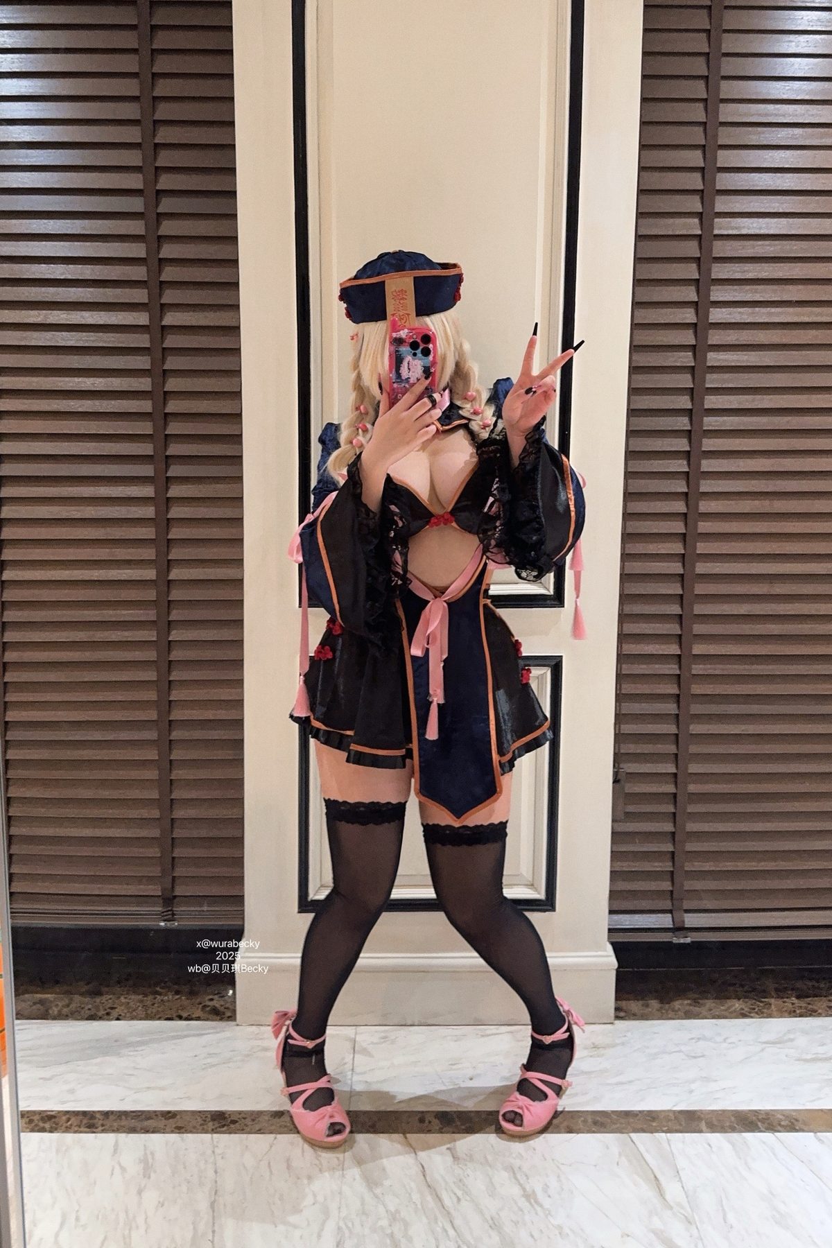 贝贝琪Becky 瞌睡僵尸 COS写真