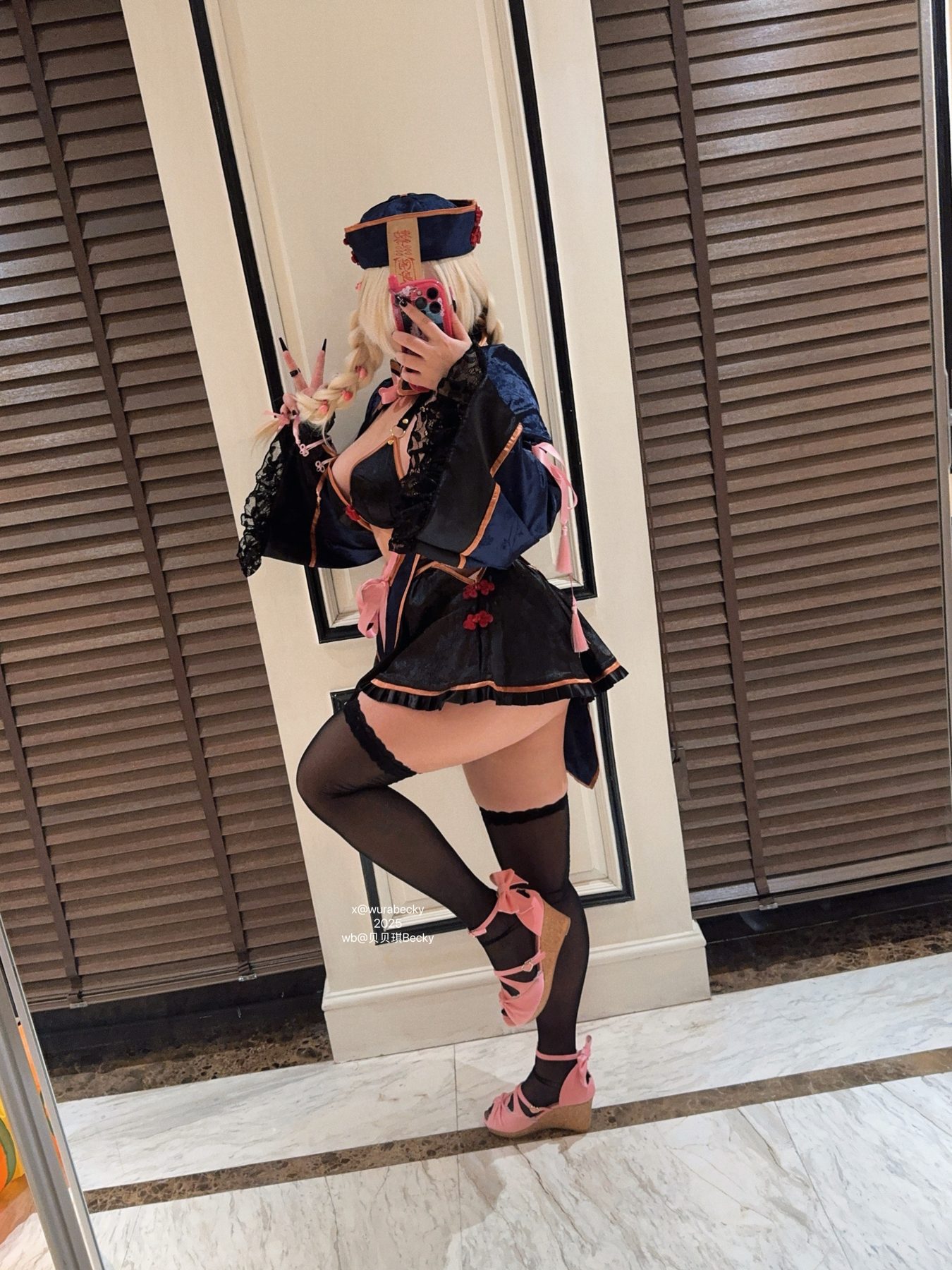 贝贝琪Becky 瞌睡僵尸 COS写真