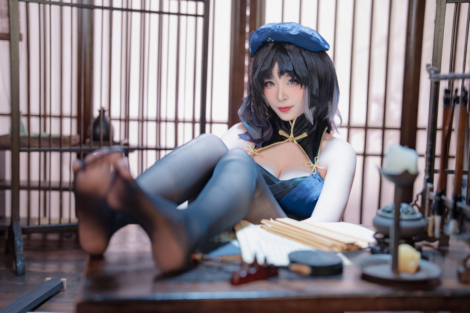 轩萧学姐 秧秧 COS写真