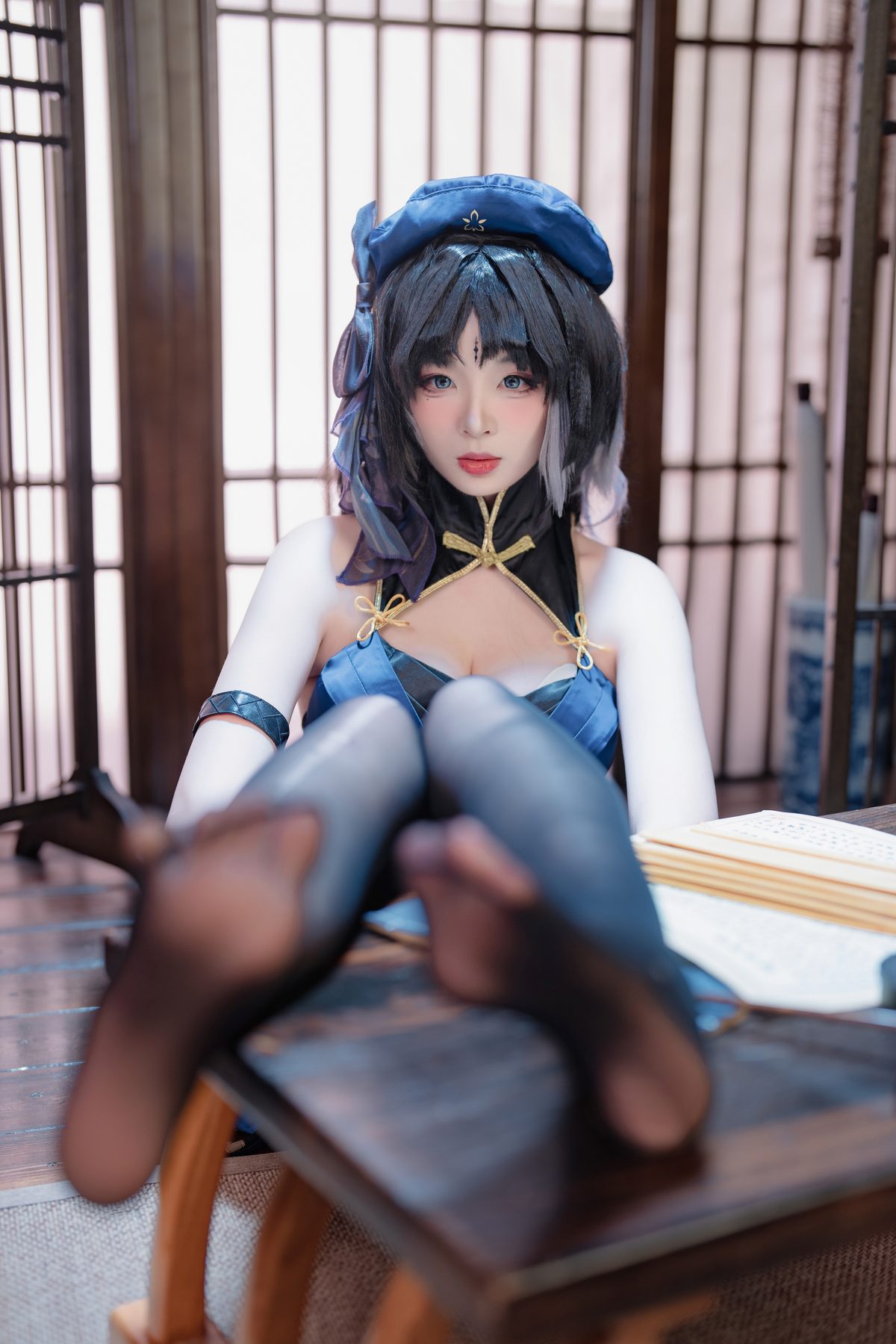 轩萧学姐 鸣潮 秧秧 COS写真