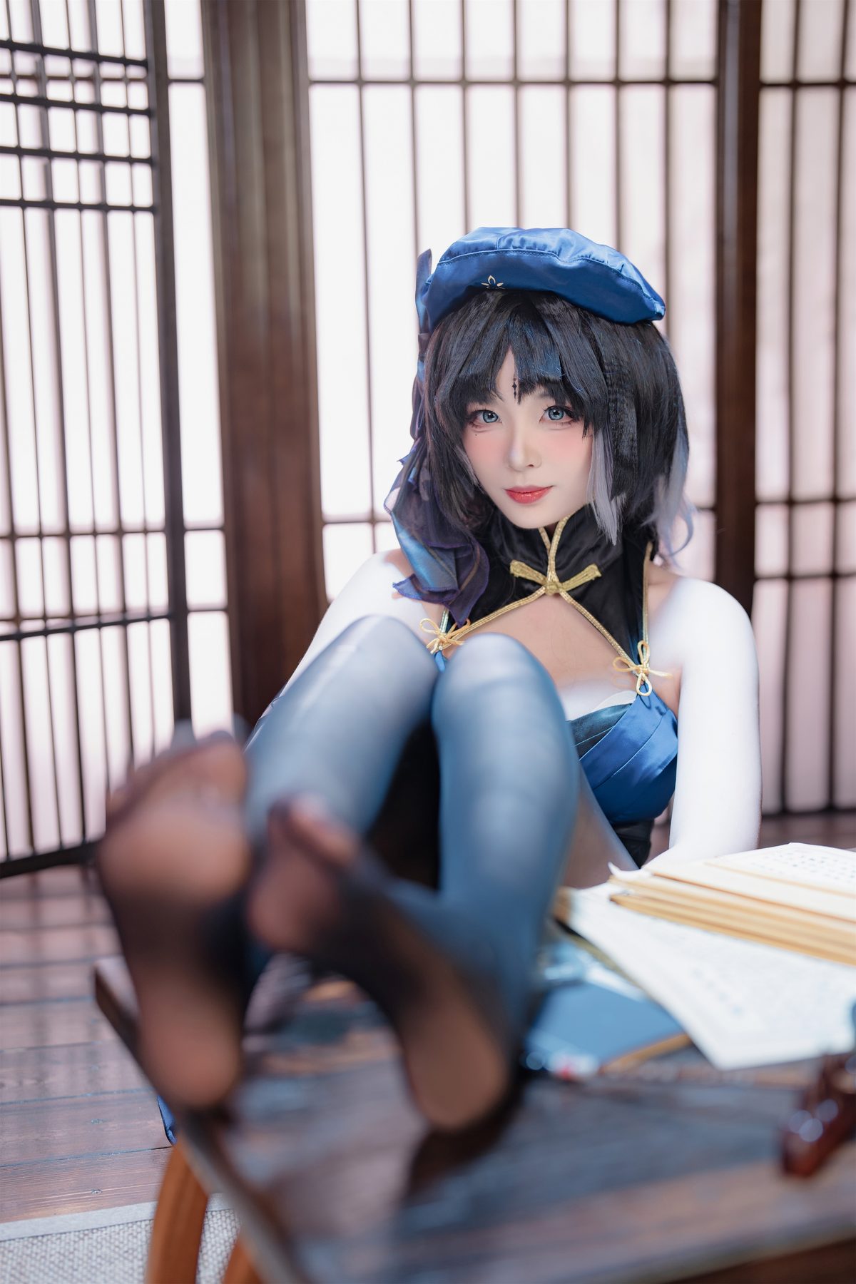 轩萧学姐 鸣潮 秧秧 COS写真