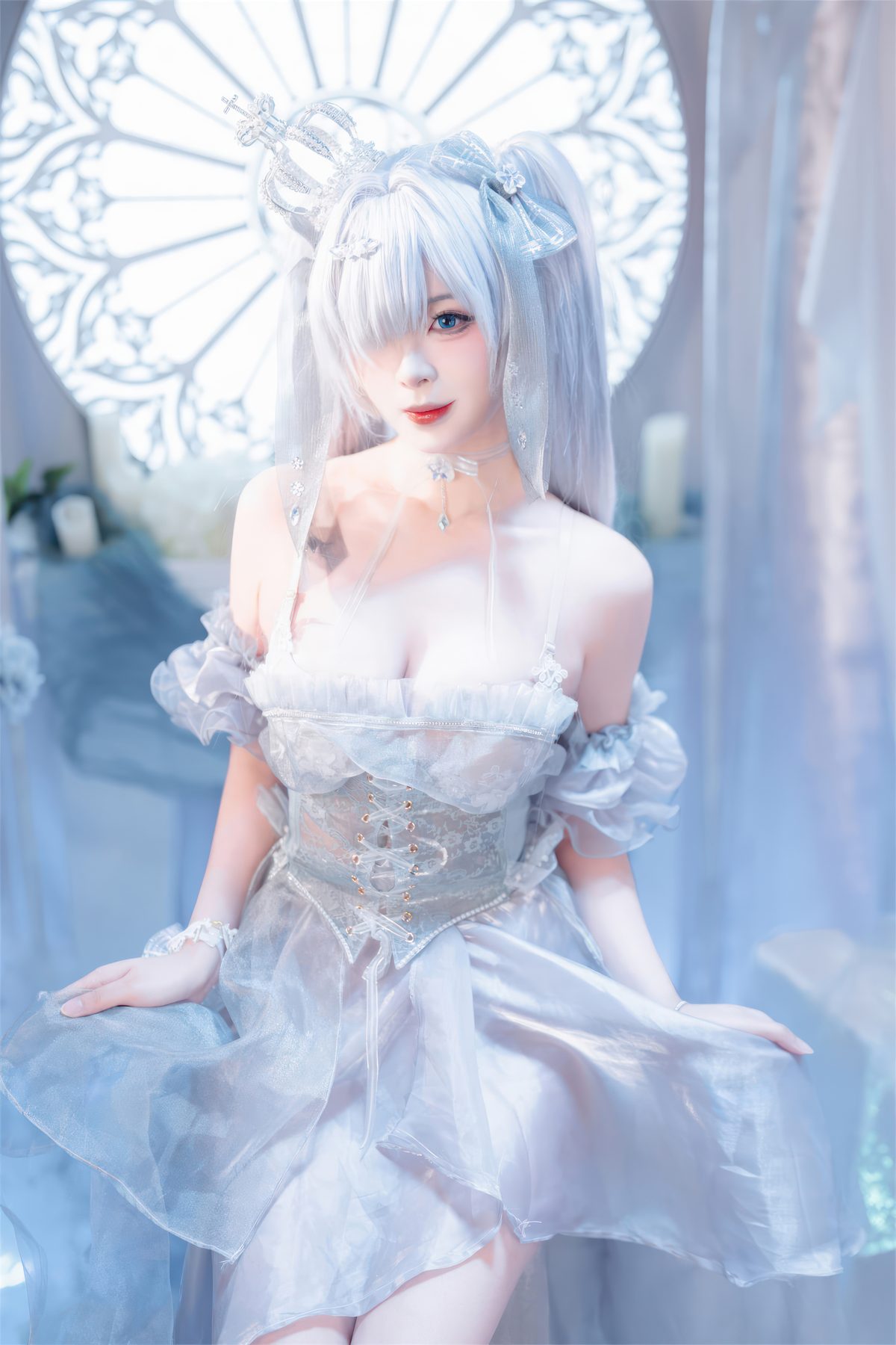 轩萧学姐 Nikke胜利女神 灰姑娘·水晶公主 COS写真