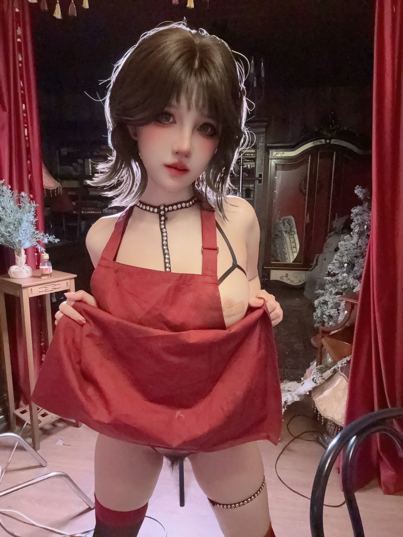 阿薰kaOri cosplay写真_围裙下的秘密合集 | 阿薰kaOri COS围裙下的秘密全套图包 [212P13V-3.36GB]