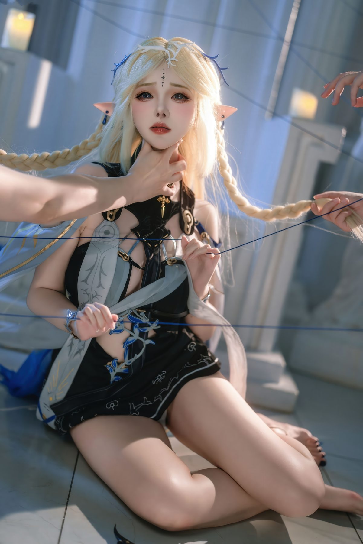 阿薰kaOri 卡提希娅 COS写真